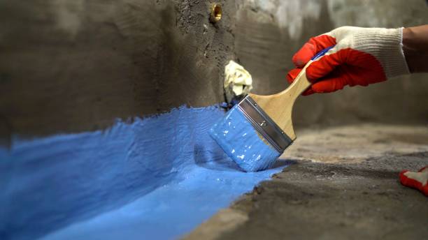 SJ Waterproofing Pros commercial waterproofing team near West Olive, MI
